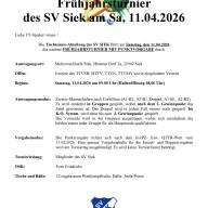 Sieker Turniere im April